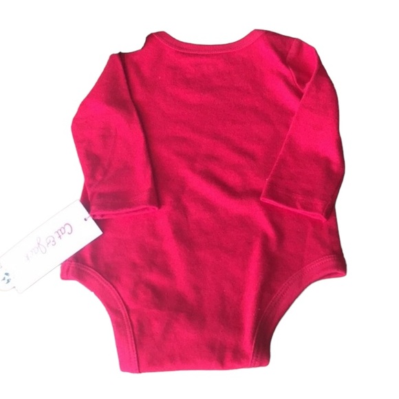 🎉HP🎉 Cat & Jack Dear Santa I’m On The Nice List Graphic Bodysuit - Picture 6 of 7